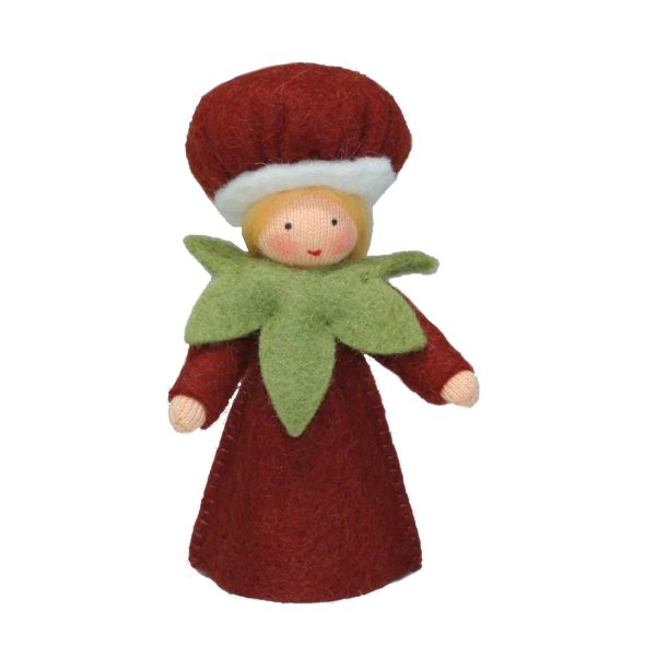 Figura Waldorf Fata AUTUNNO Chestnut mother Ambro-dolls