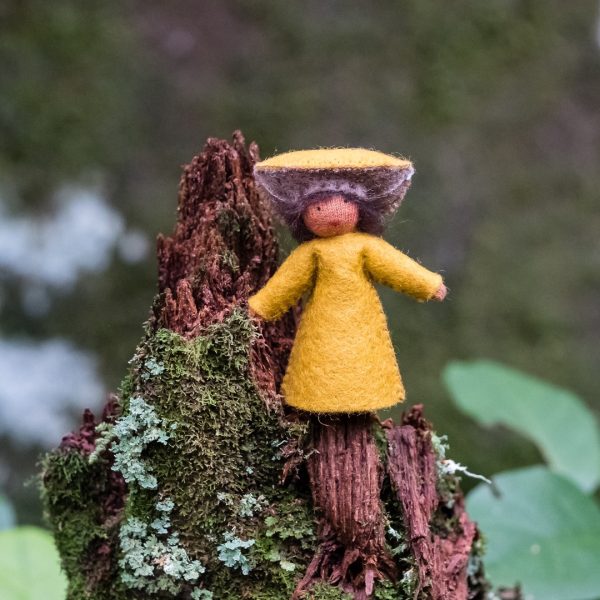 Figura Waldorf Fata Forest Mushroom Ambro-dolls