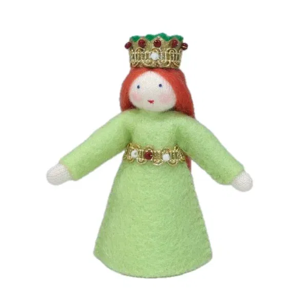 Figura Waldorf Principessa verde Ambro-dolls