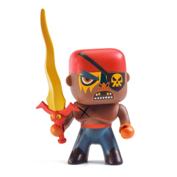 Figura in vinile Arty Toys Pirata Biglos Djeco