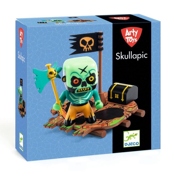 Figura in vinile Arty Toys Pirata Skullapic Djeco