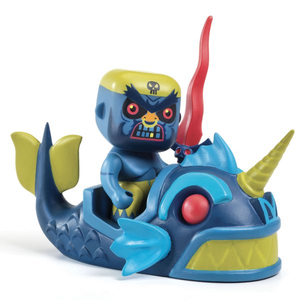 Figura in vinile Arty Toys Pirata Terrible & Monster Djeco