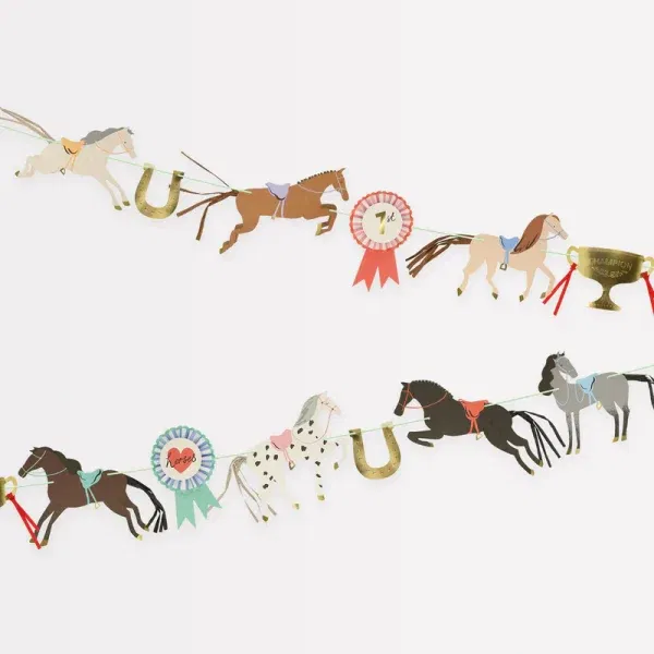 Ghirlanda per festa a Cavallo MeriMeri