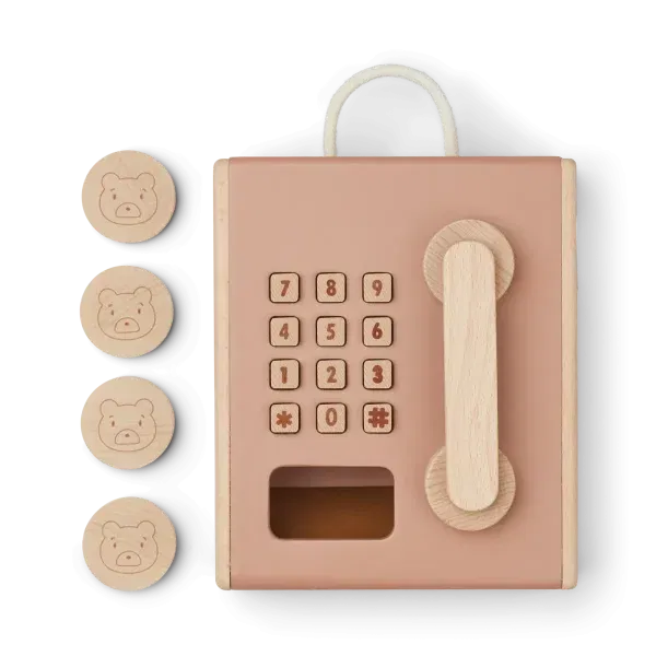 Gioco infilo Rufus Coin Telephone rose LIEWOOD