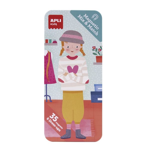 Gioco magnetico MIX&MATCH Fashion Apli kids