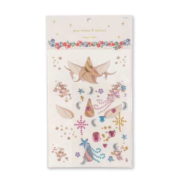 Gioielli per viso e tatoo unicorn Konges