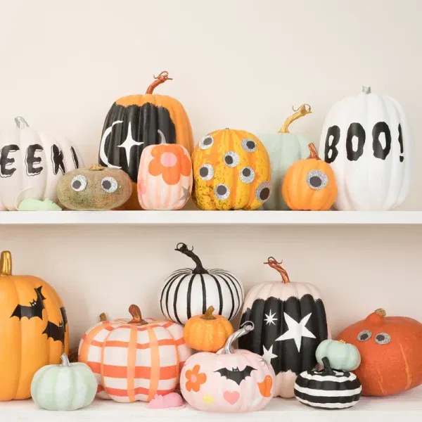 Halloween kit decora zucche MeriMeri