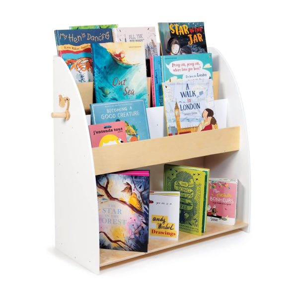 Libreria scaffale frontale Montessori 2in1 Tender Leaf
