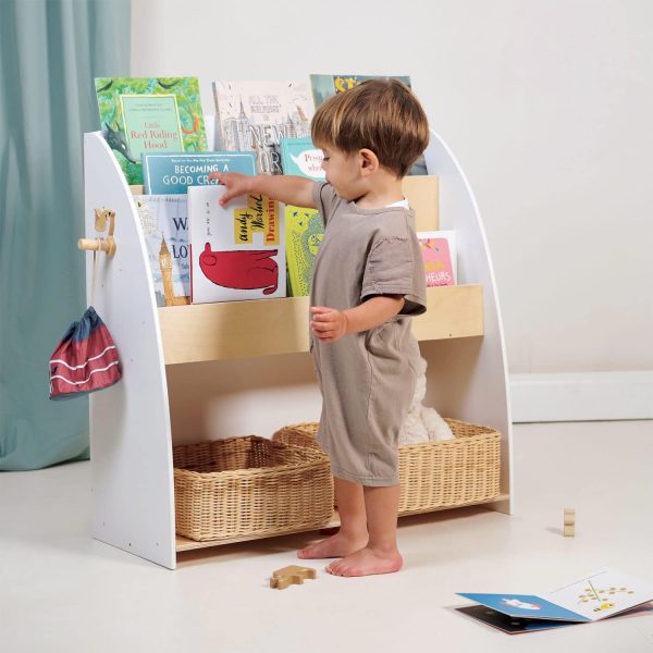 Libreria scaffale frontale Montessori 2in1 Tender Leaf