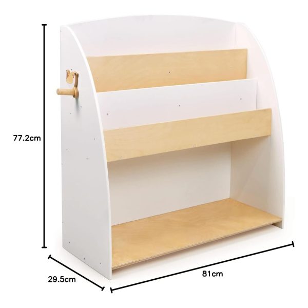 Libreria scaffale frontale Montessori 2in1 Tender Leaf