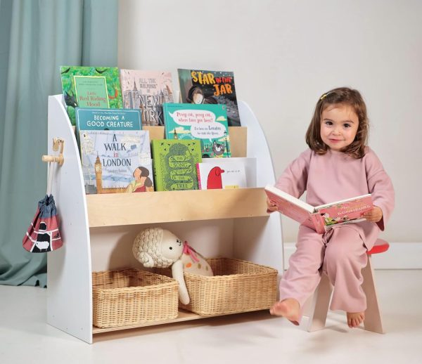 Libreria scaffale frontale Montessori 2in1 Tender Leaf