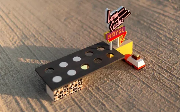 Lone Cactus Motel Candylab