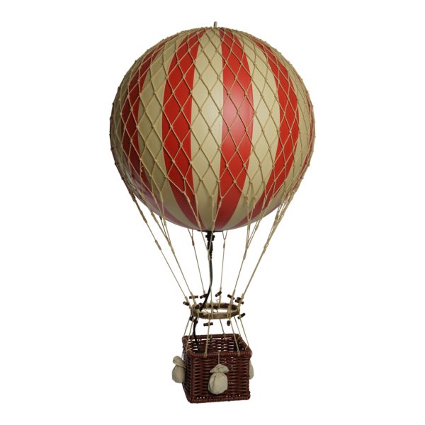 Mongolfiera lampada LED rossa 32 cm Authentic Models
