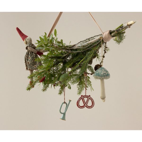 Pupazzo folletto arrampicatore 26 cm Pixi ragazza 1 Maileg