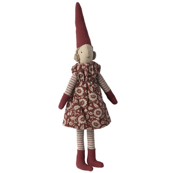 Pupazzo folletto arrampicatore 26 cm Pixi ragazza 2 Maileg