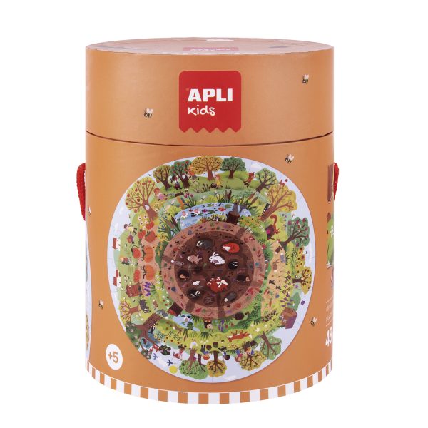 Puzzle BIOSFERA 48 pezzi Apli kids