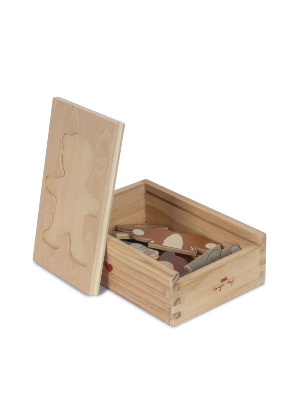 Puzzle dei personaggi Teddy animals new Konges sløjd