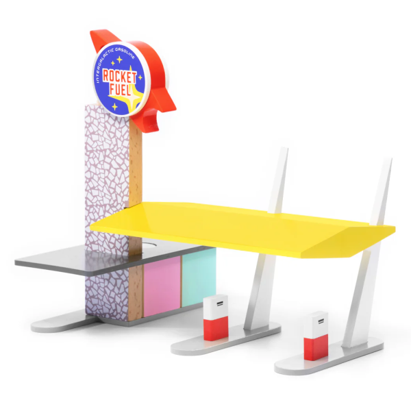 Rocket Fuel Station Candylab