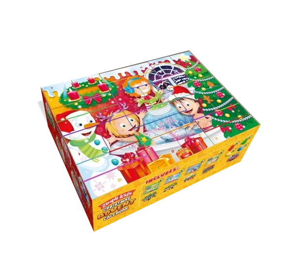 Calendario dell'Avvento sensoriale 24 pezzi Zimpli kids