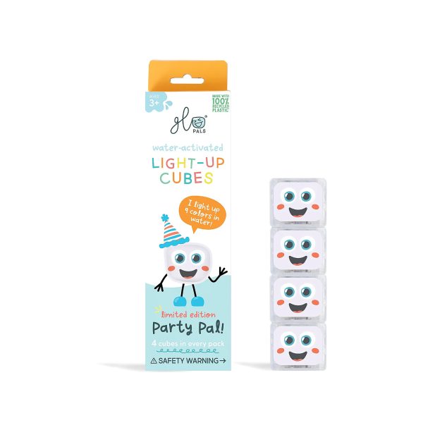 Set 4 Cubi Luminosi Lumi bianco GLO PALS