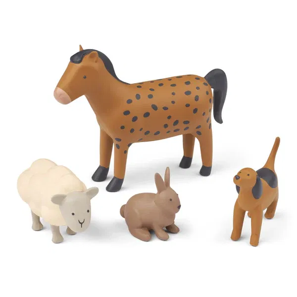 Set 4 animali della fattoria Herrison LIEWOOD