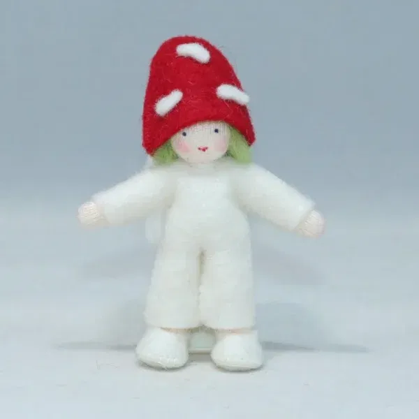 Set 5 figure Waldorf Fly Agaric family Ambro-dolls