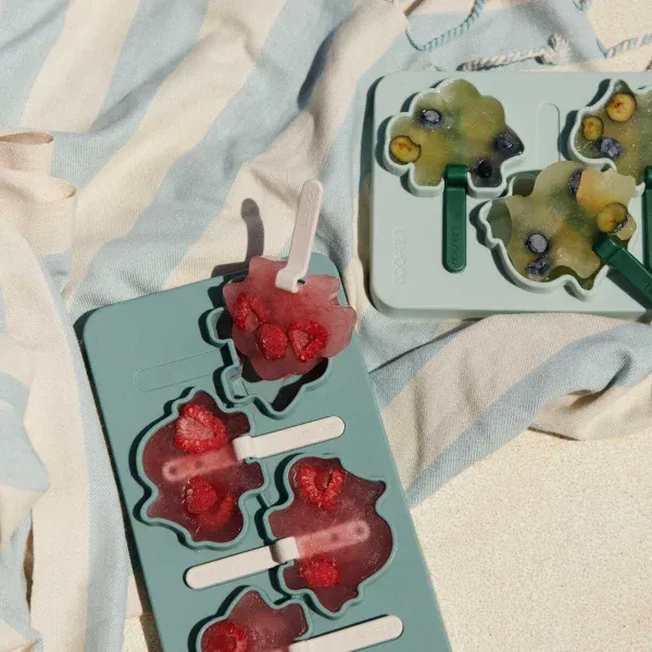 Set 6 stampi per gelato Manfred ice pop dino mix LIEWOOD