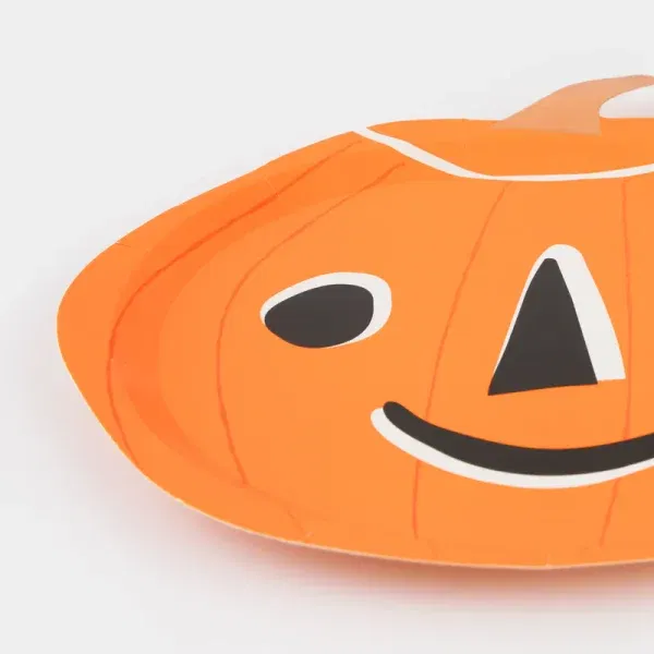 Set 8 Piatti sagomati It's Halloween MeriMeri