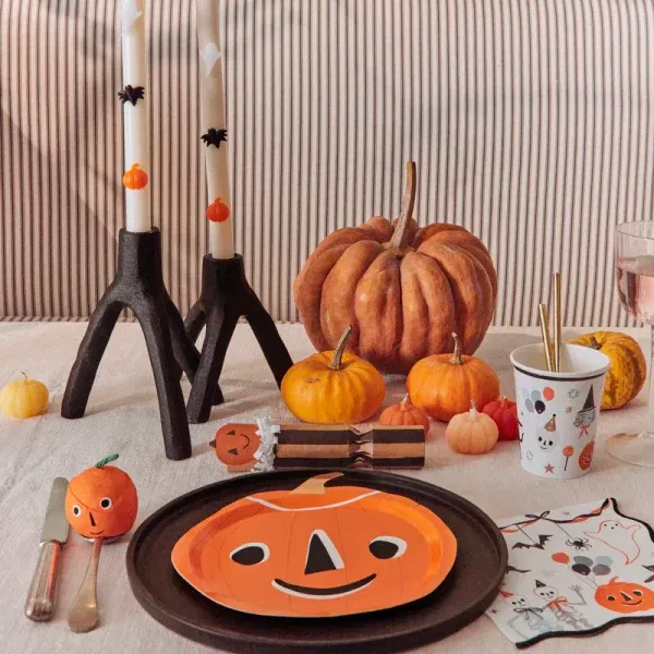 Set 8 Piatti sagomati It's Halloween MeriMeri