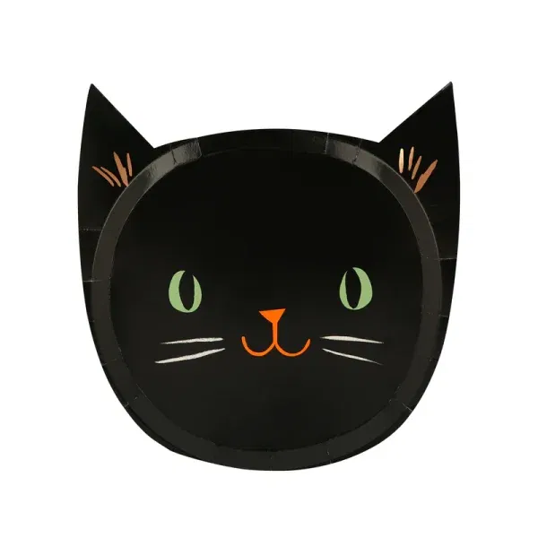 Set 8 Piatti sagomati It's Halloween MeriMeri