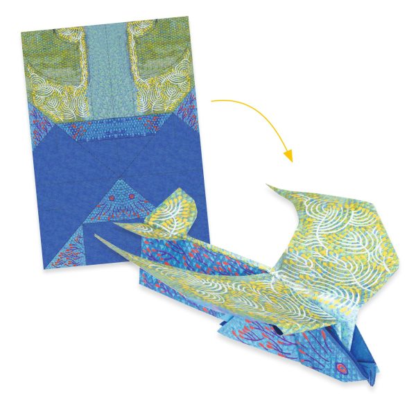 Set Origami 11 uccelli Fast wings Djeco