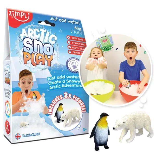 Set artico con neve sensoriale Zimpli kids