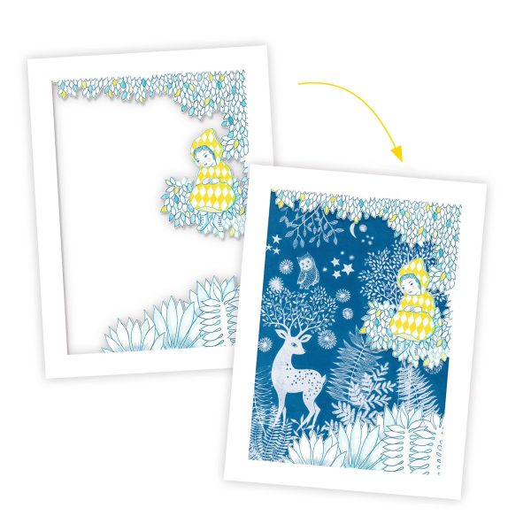 Set artistico CIANOTIPIA Au clair de la lune Djeco