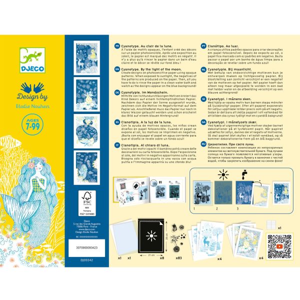 Set artistico CIANOTIPIA Au clair de la lune Djeco