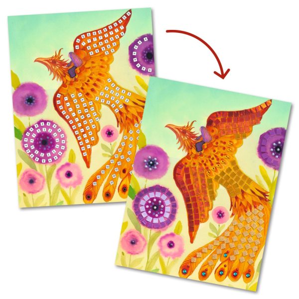 Set artistico Mosaico Mysthical creatures Djeco