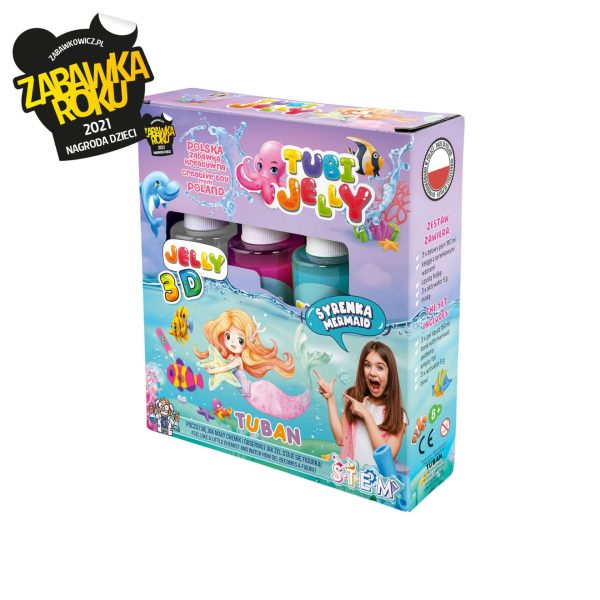 Set crea figure Jelly tub Mermaid TUBAN