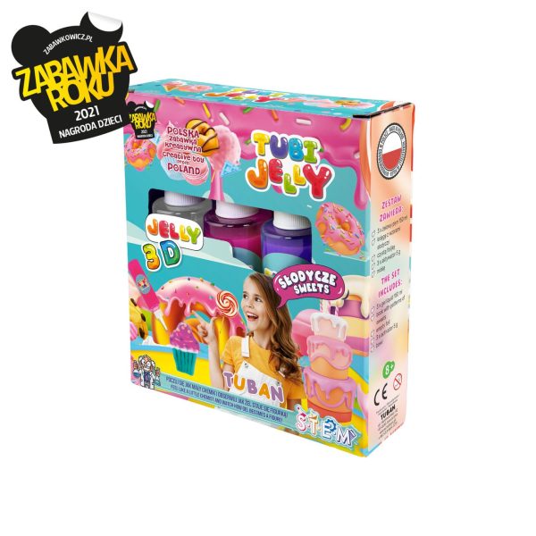Set crea figure Jelly tub Sweets TUBAN