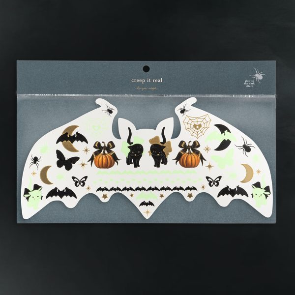 Tatuaggi luminescenti Halloween Konges