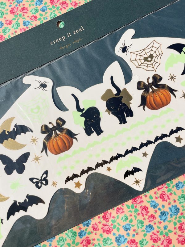 Tatuaggi luminescenti Halloween Konges