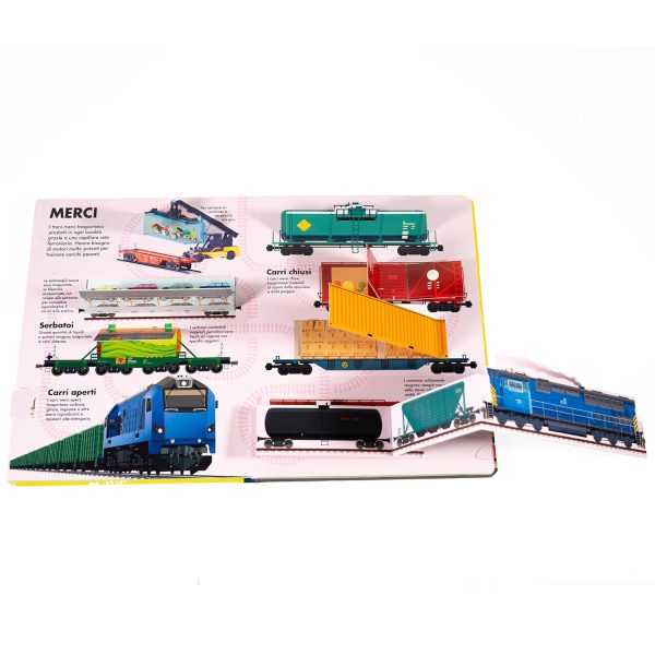 Treni Il libro dei flip-flap
