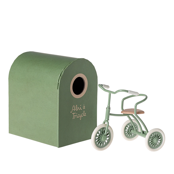 Triciclo per Topi Abri verde Maileg