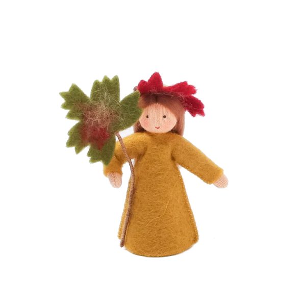 Figura Waldorf Fata Autumn Leaf girl Ambro-dolls