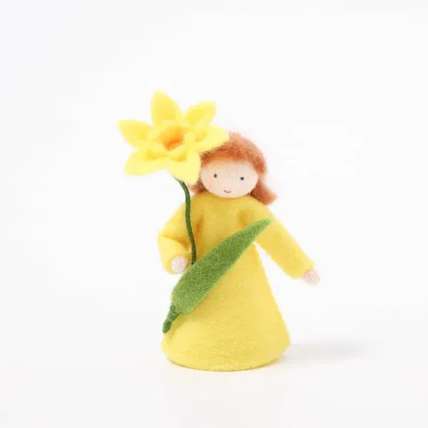 Figura Waldorf Fata Spring Yellow Daffodil Ambro-dolls 66