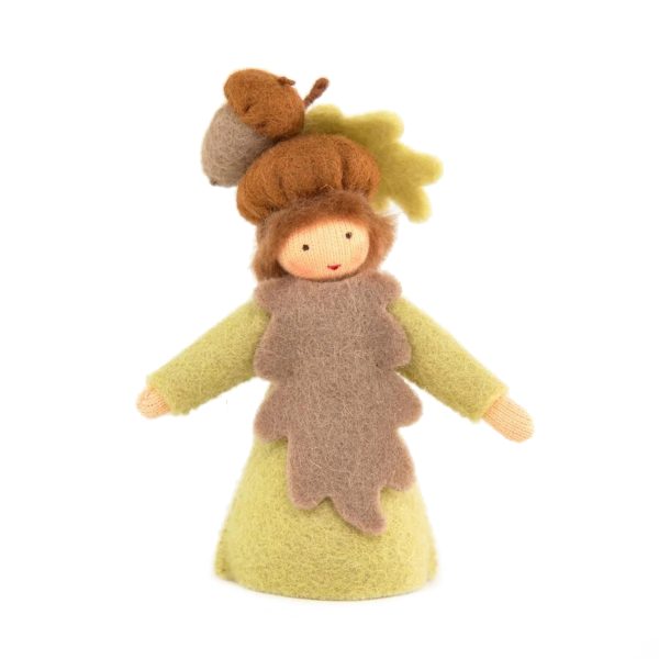 Figura Waldorf Fata AUTUNNO Oak-nut Ambro-dolls 18