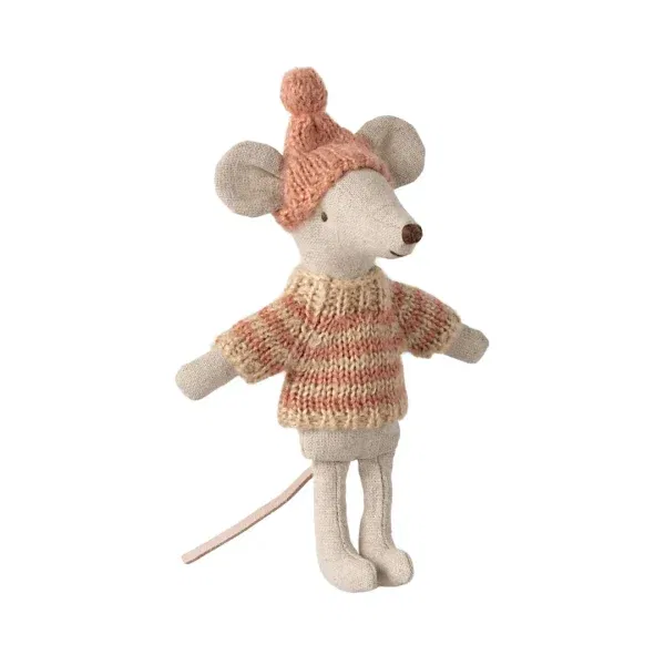 Set abiti maglione e cappello big sister topo Maileg