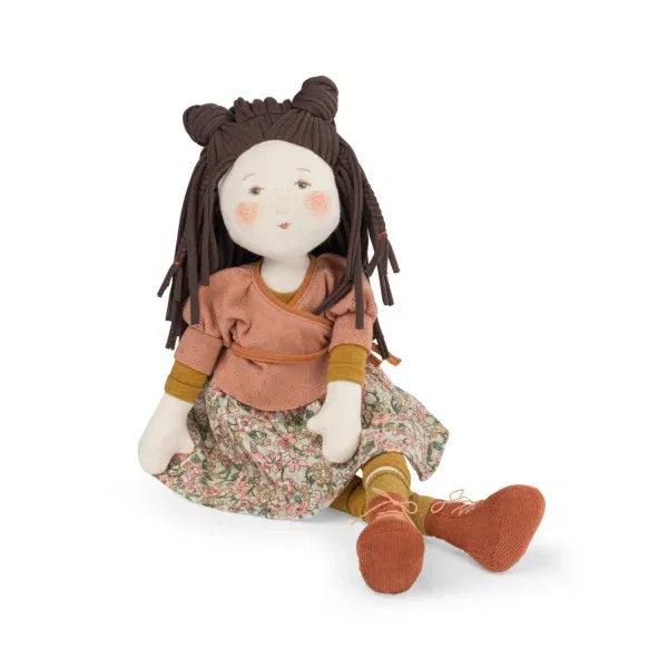 Bambola Morbida Marjolaine Les Rosalies Moulin Roty
