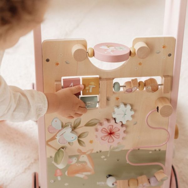 Carrellino primi passi multi attività Fairy garden Little Dutch