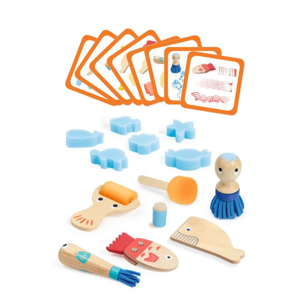 Cofanetto TOOLS FOR PAINTING Djeco