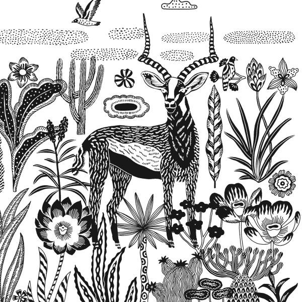Set artistico CIANOTIPIA Night time in the Savannah Djeco