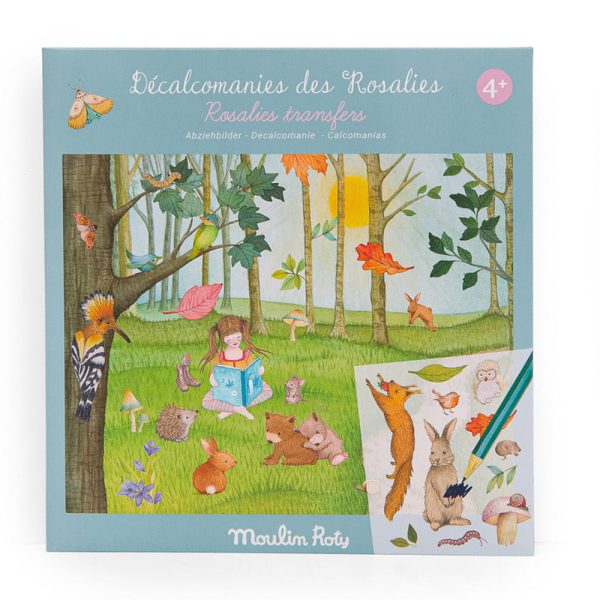 Decalcomanie trasferelli Les Rosalie Moulin Roty